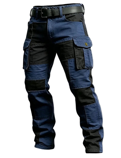 Men's Textured Tactical Cargo Comfort Pants
