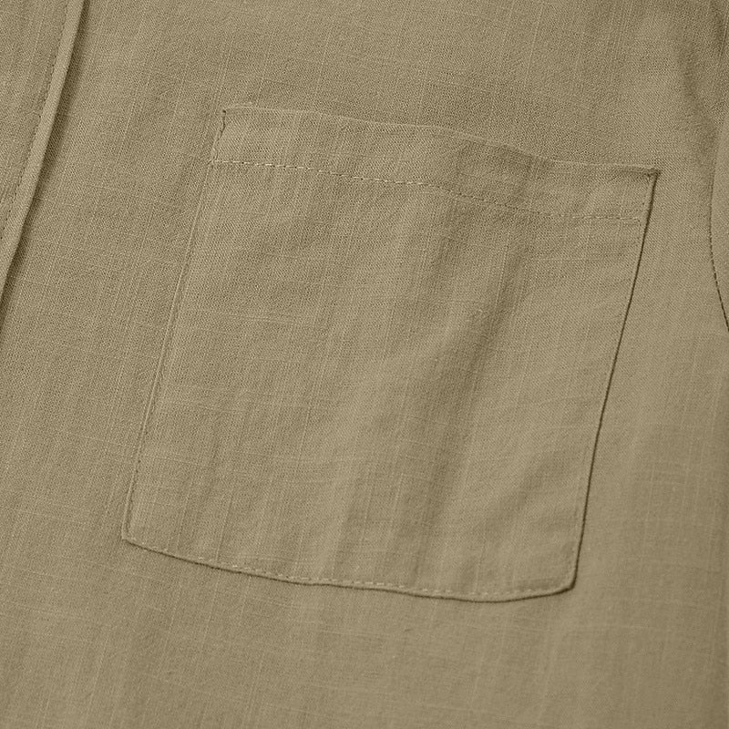 3-Piece Men's Linen Shirt - Soft & Breathable