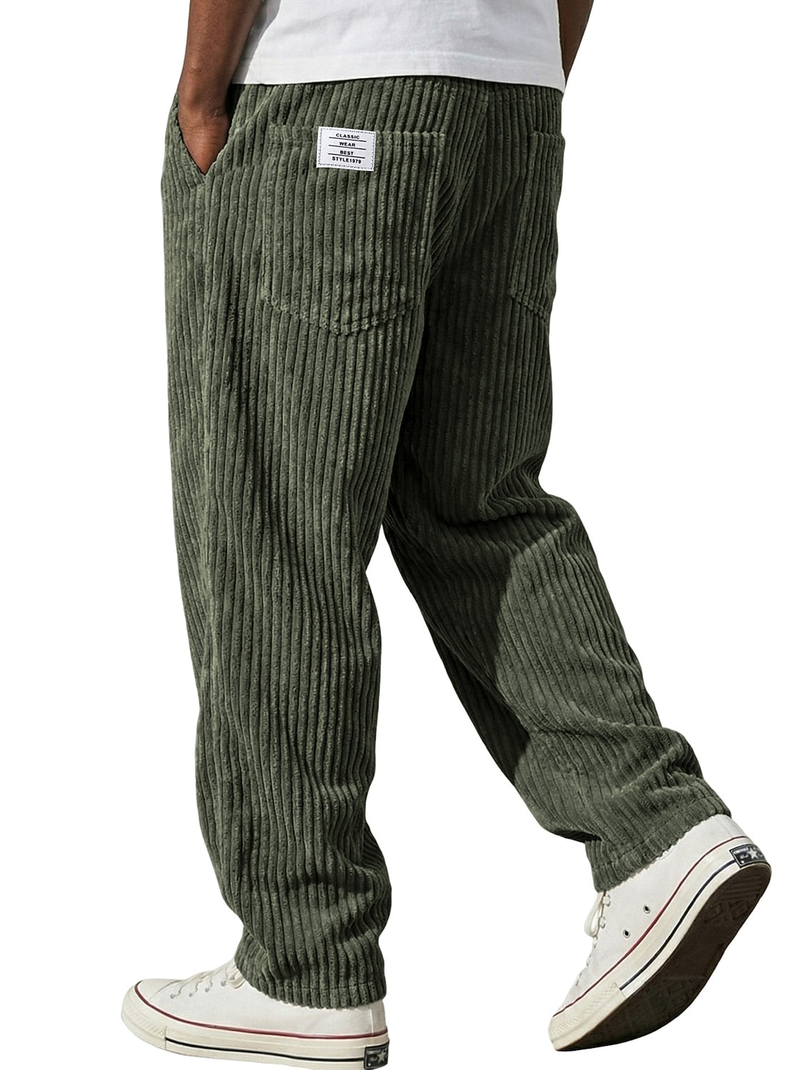 Full Length Corduroy Sweatpants