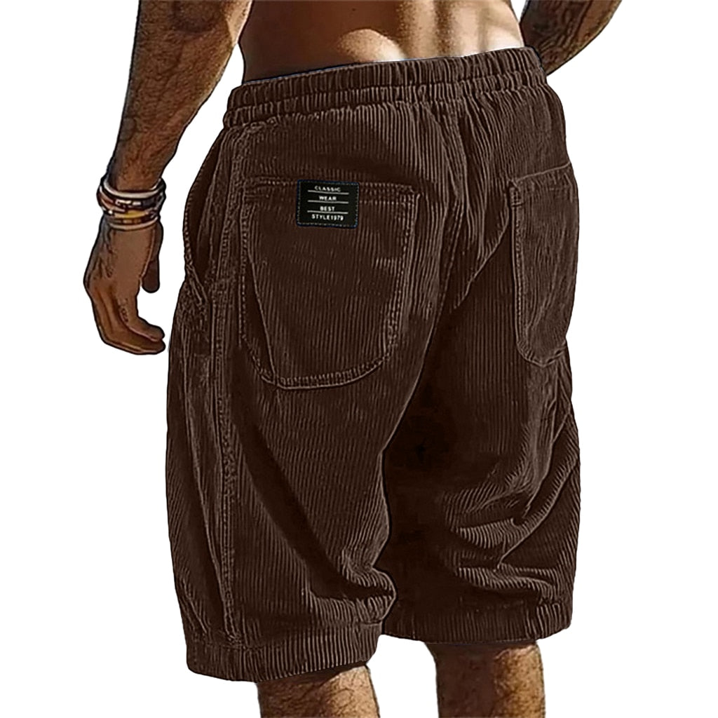 Men's Casual Corduroy Shorts