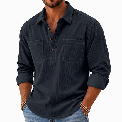 Corduroy Multi Pocket Work Shirt