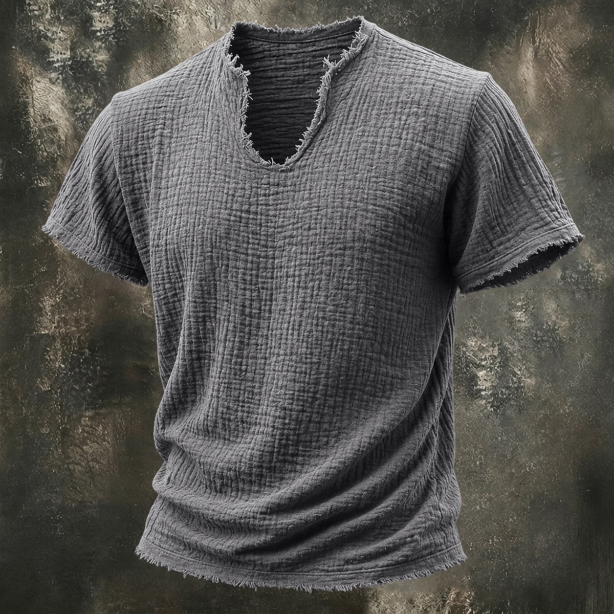 Vintage 100% Cotton Linen T-shirt