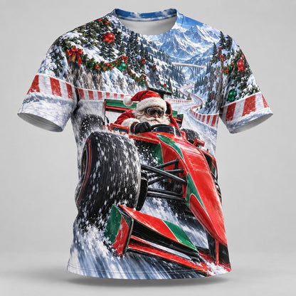 Men's Santa Claus Novelty Graphic Tee