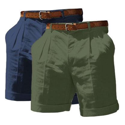 Lightweight Linen Shorts-2 Piece Set