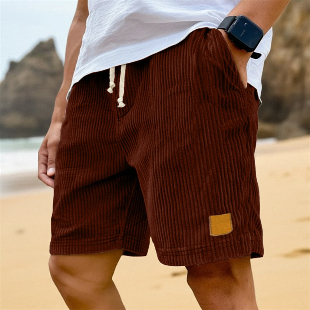 Men's Summer Corduroy Shorts