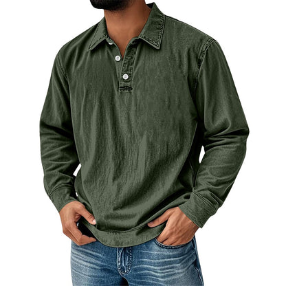 Comfort Washed 100% Cotton Polo Shirt