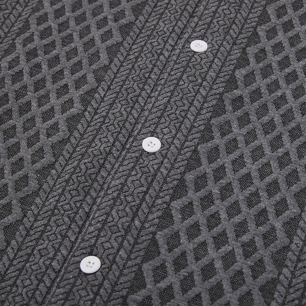 Men's Textured Jacquard Shirt