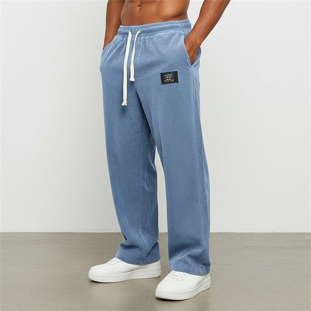 Men's Casual Corduroy Sweatpants
