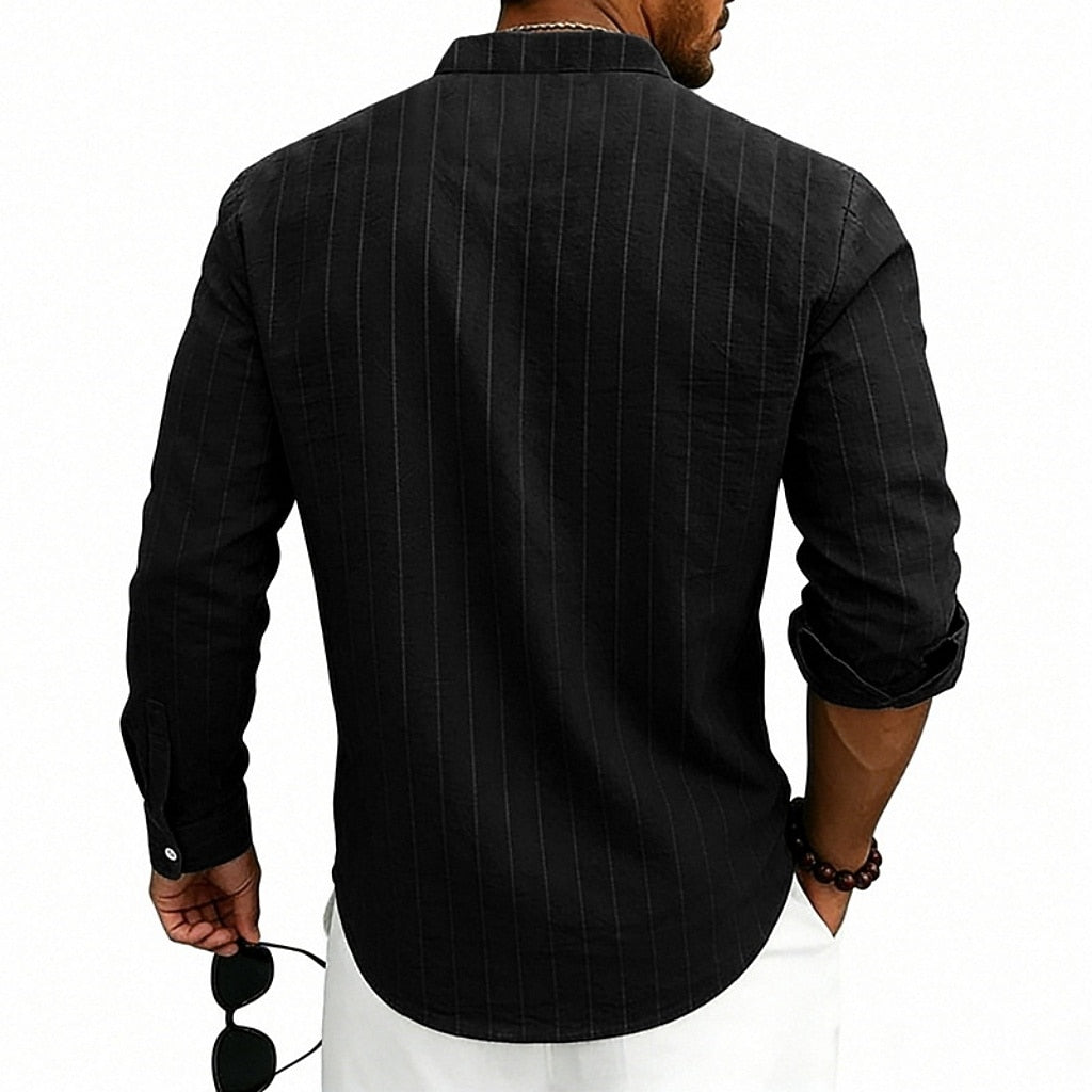 Men's Everyday Cotton Linen Shirt