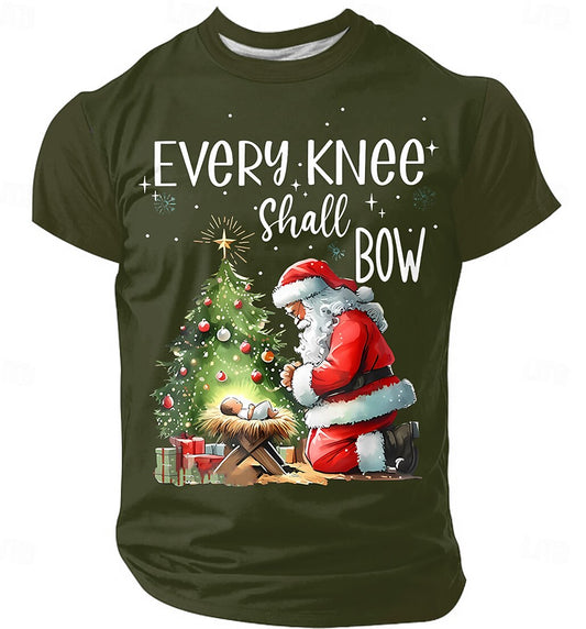 Men's Chill Christmas Quote Crewneck T-Shirt