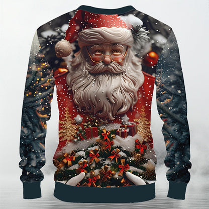 Christmas Santa Festive Holiday Party Sweatshirt