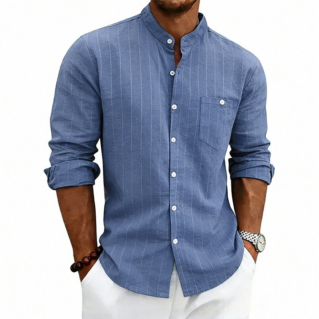 Men's Everyday Cotton Linen Shirt