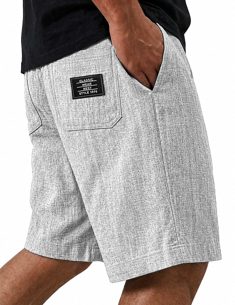 Comfort Linen Shorts With Pockets