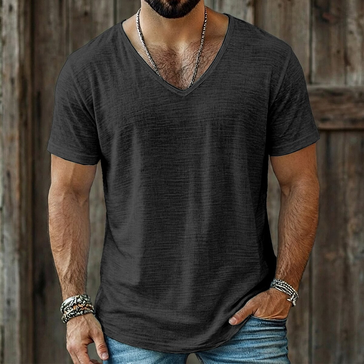 Vacation Linen Style T-Shirt