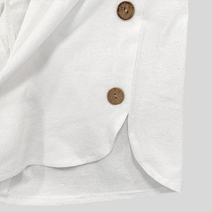 Summer Linen Shorts for Men-Elastic Waist, Multi-Pocket, Comfortable