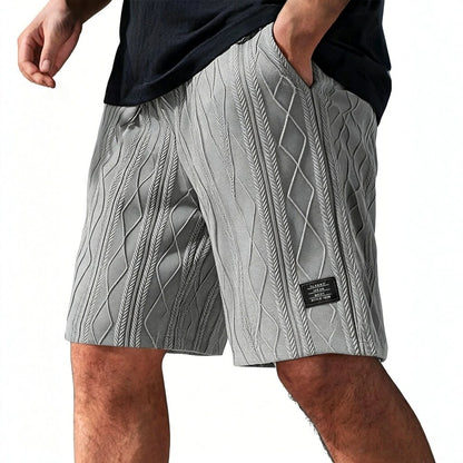 Men's Textured Jacquard Shorts