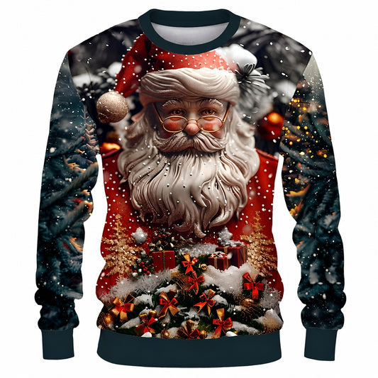 Christmas Santa Festive Holiday Party Sweatshirt