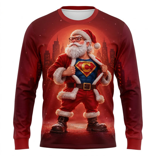 Funny Santa Claus Holiday Tee