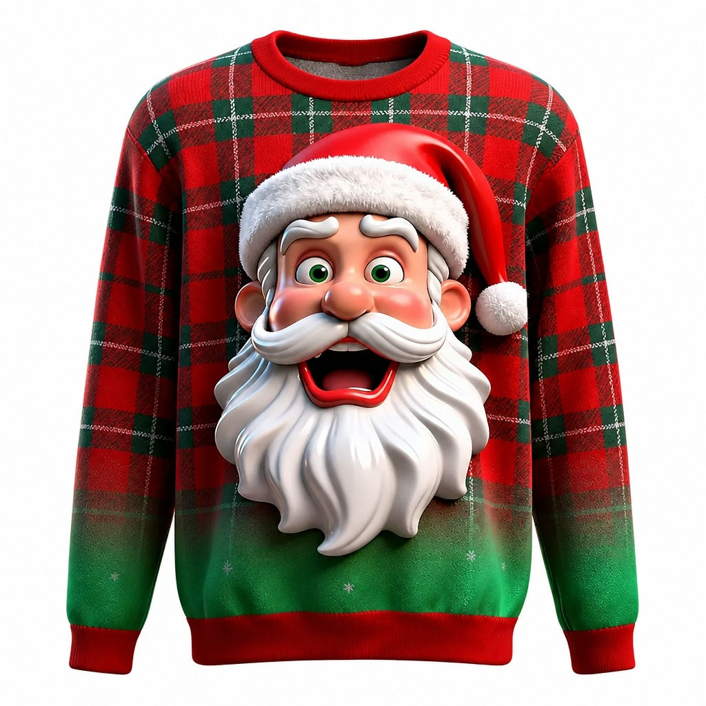 Santa Festive Vintage Classic Sweatshirt
