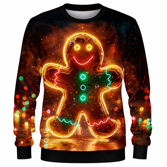 Christmas Gingerbread Man New Year Sweatshirt