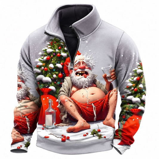 Christmas Santa Claus Festive Winter Sweatshirt