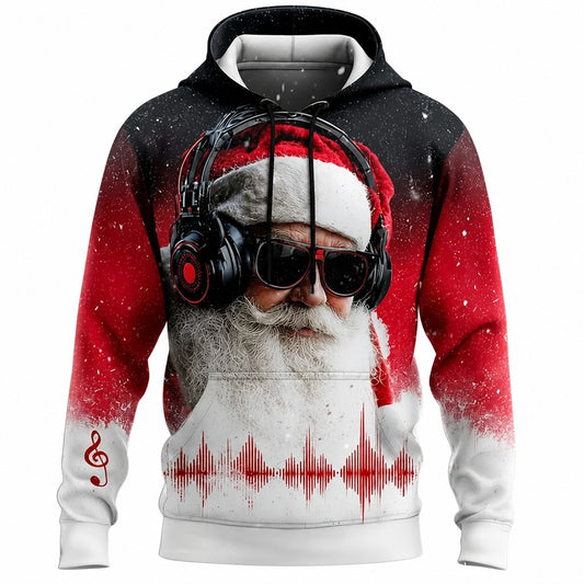 Christmas Music Festive Funny Classic Hoodie