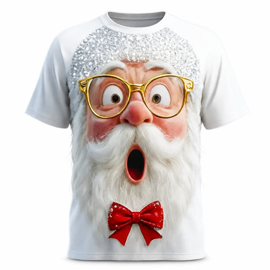 Men's Santa Christmas 3D Party T-Shirt