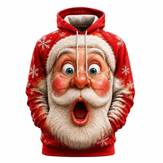 Santa Christmas Club Street Hoodie Sweatshirt