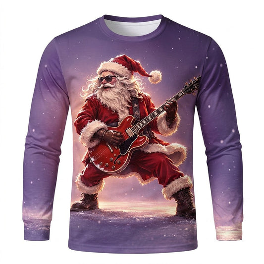 Santa Claus Funny Graphic Tee