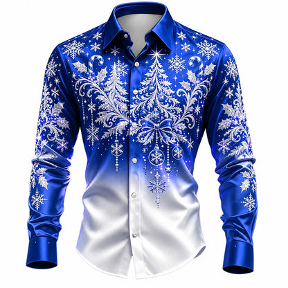 Christmas Tree Ugly Button Down Shirt