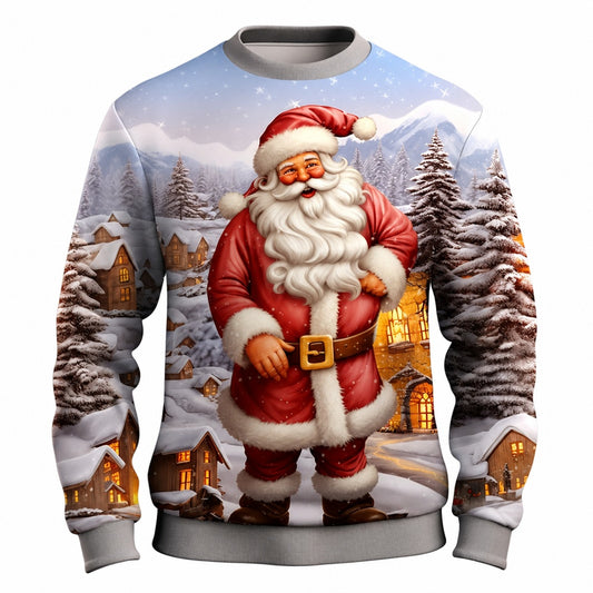 Christmas Golf Festive Funny Bright Sweatshirt