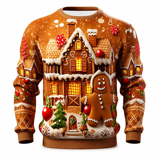 Christmas Santa Helper Merry Graphic Sweatshirt