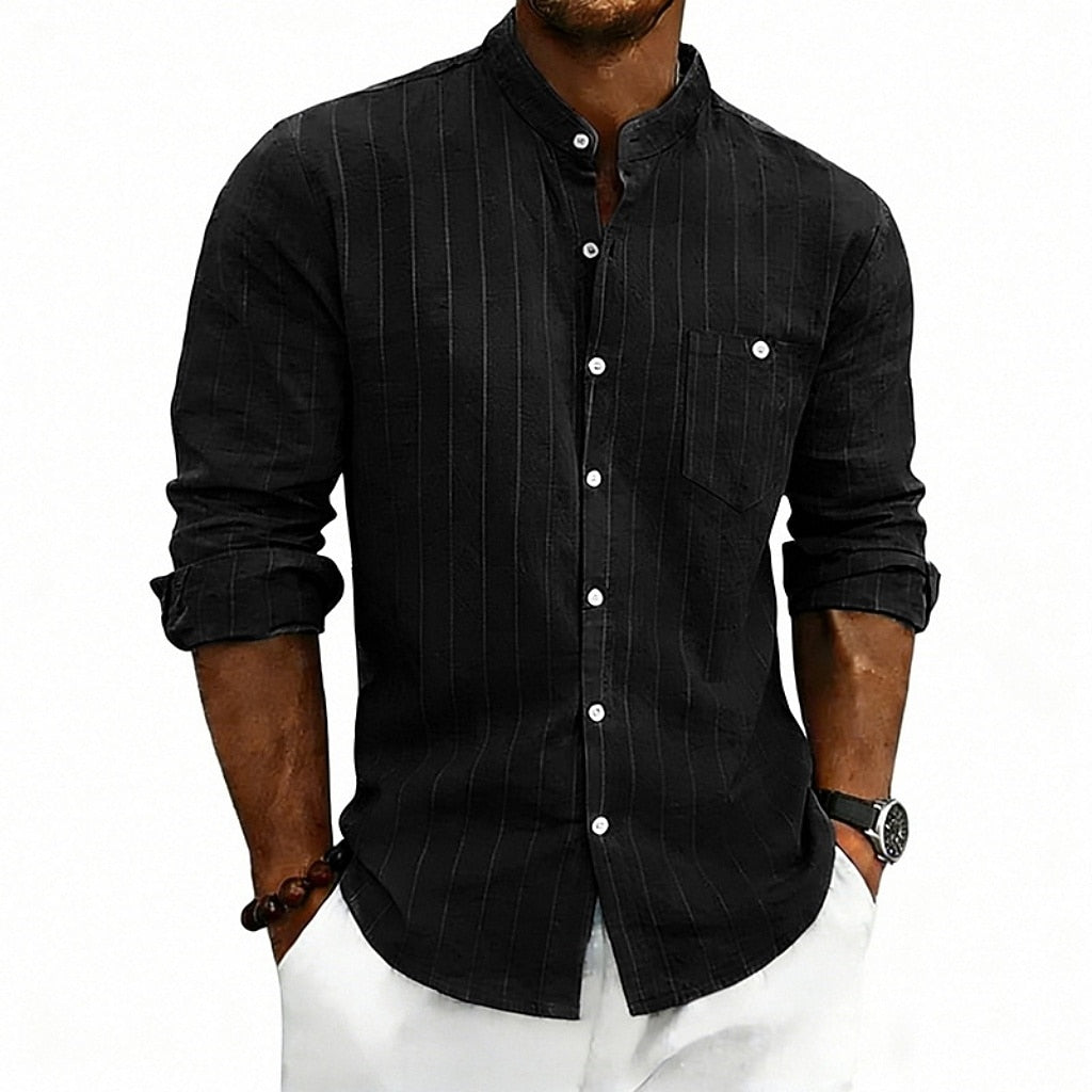 Men's Everyday Cotton Linen Shirt