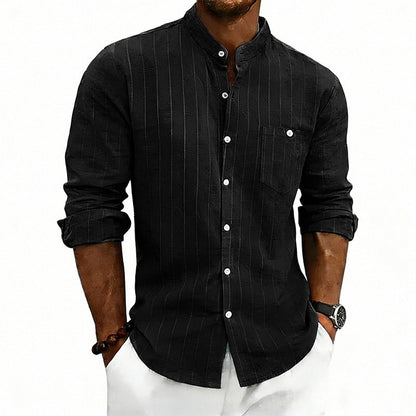 Men's Everyday Cotton Linen Shirt