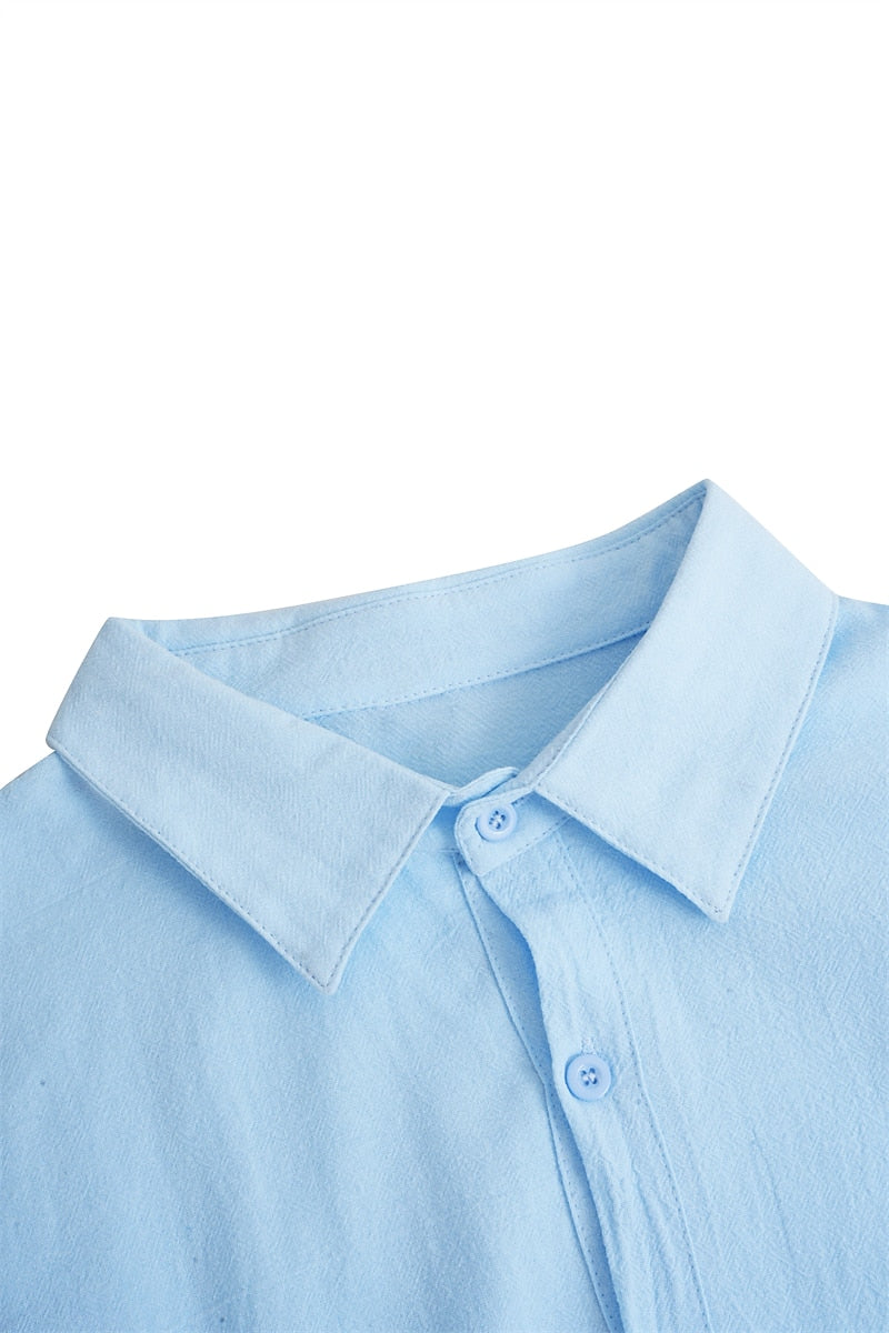 Classic Cotton Linen Shirt