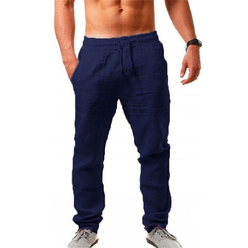 Cotton Linen Pants - Baggy, Soft, Breathable Summer Pants