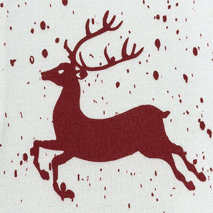 Christmas Deer Trees Quarter Zip Sweatshirt