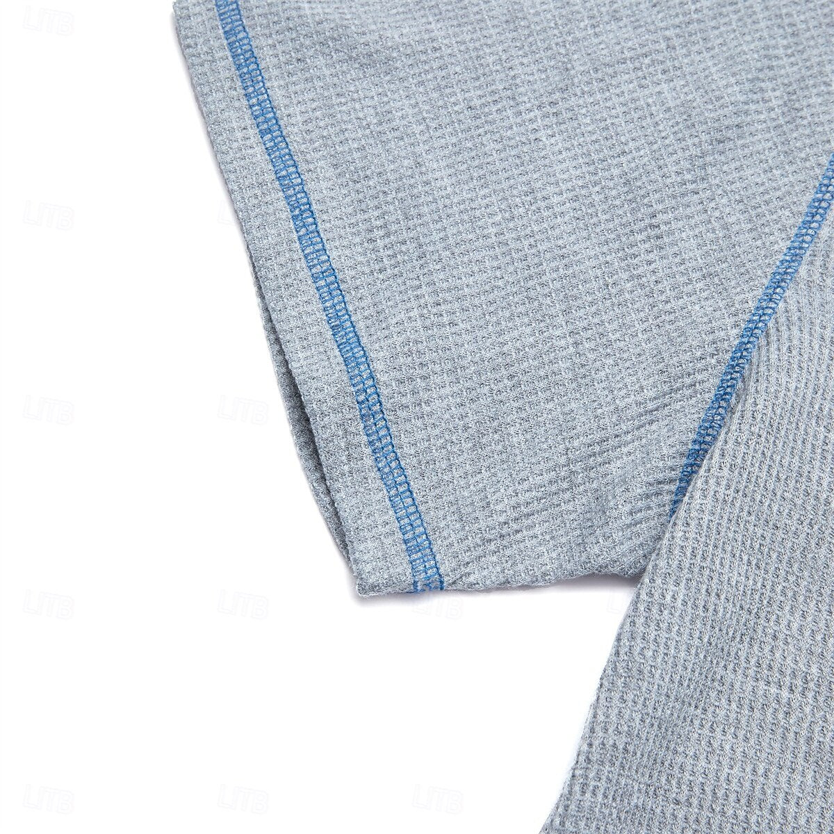 Men's Waffle V-neck T-Shirt