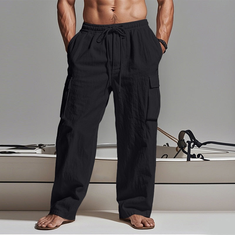 Men's Cotton Pants - Soft, Breathable