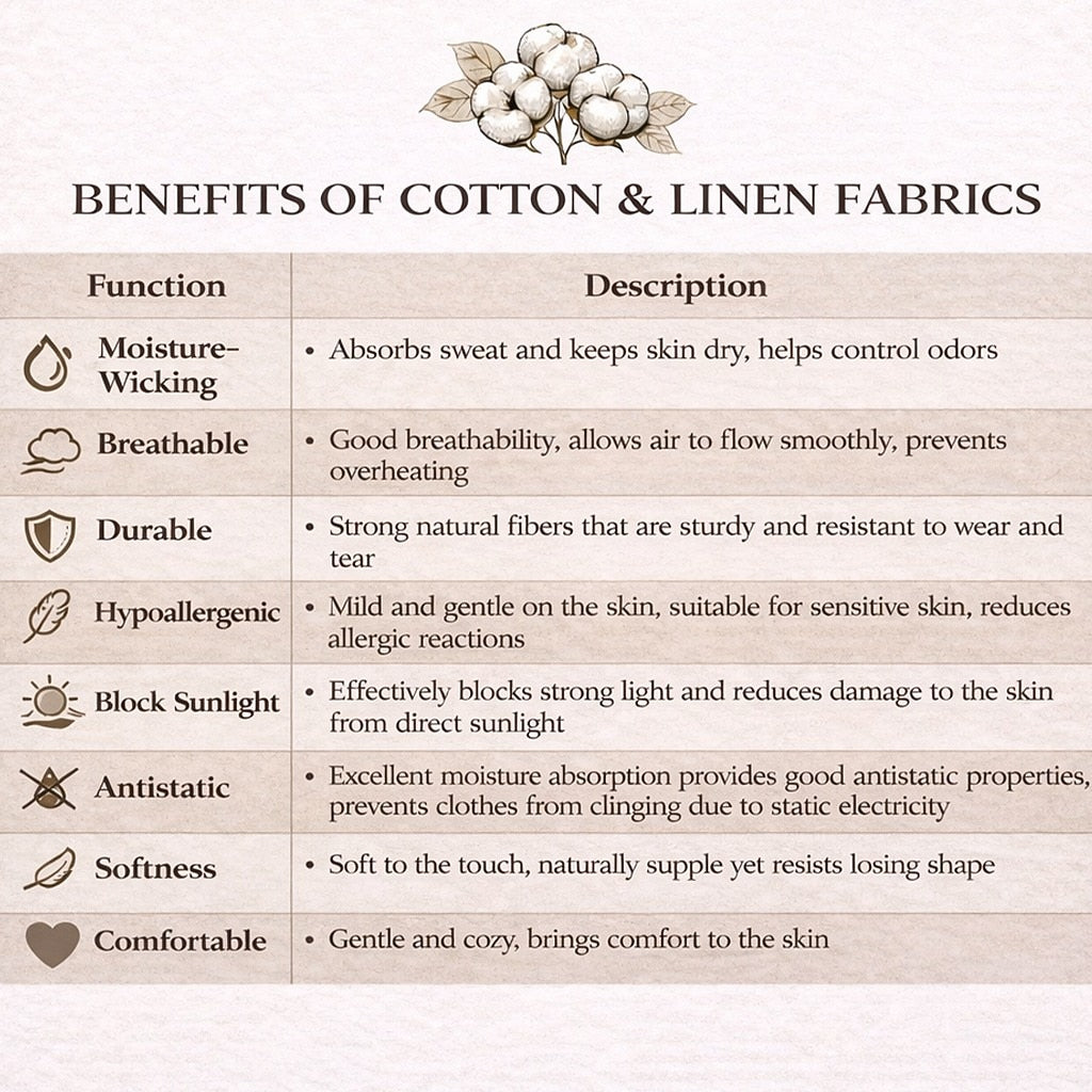 Men's Cotton Linen Pants - Light, Comfortable & Casual