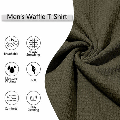 Men's Basic Waffle T-Shirt