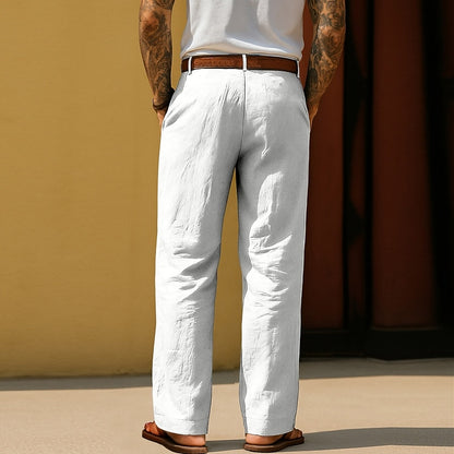 Men's Cotton Linen Baggy Pants