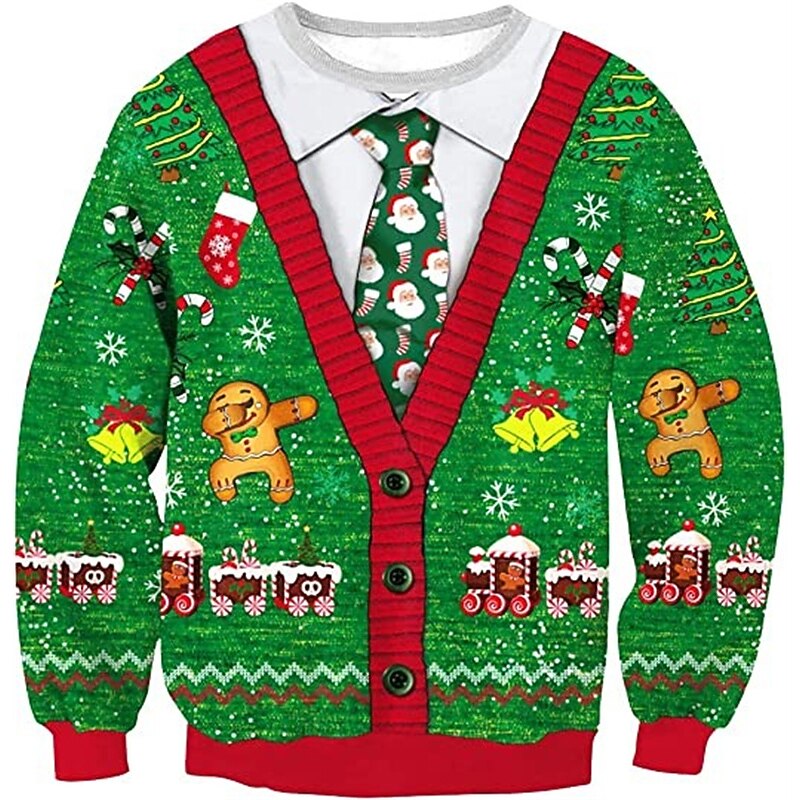 Ugly Christmas Designer Graphic Sweatshirt