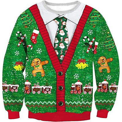 Ugly Christmas Designer Graphic Sweatshirt