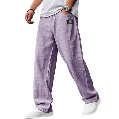 Baggy Cotton Linen Pants - Soft, Breathable, Summer Casual