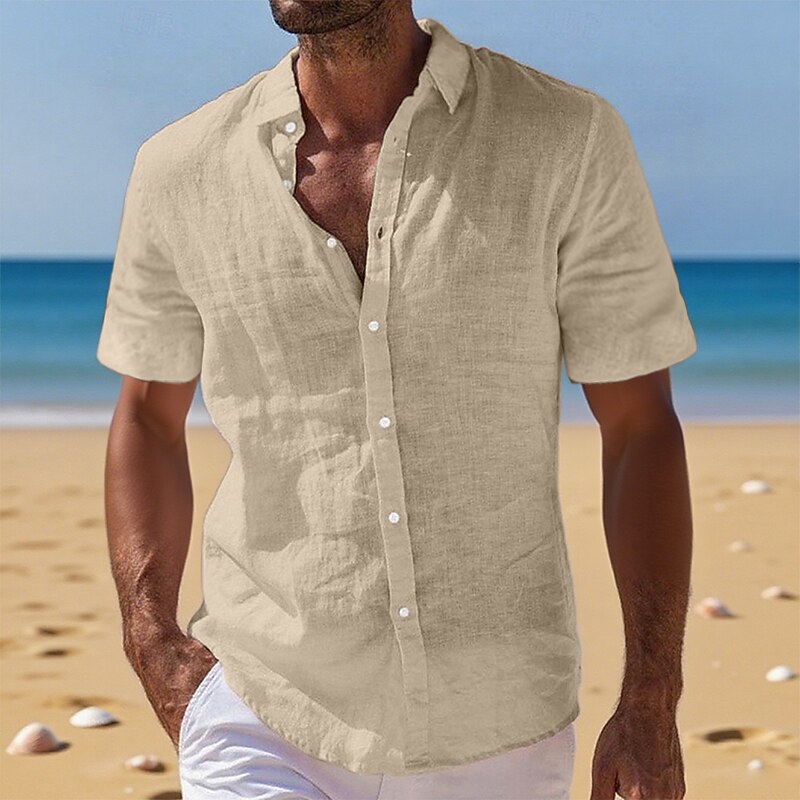 Casual Cotton Linen Shirt