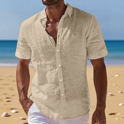 Casual Cotton Linen Shirt