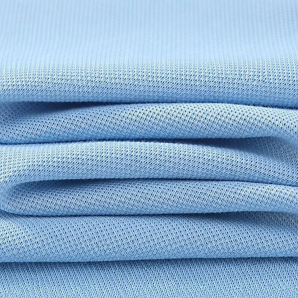 Textured 100% Cotton Embroidered Pique Polo