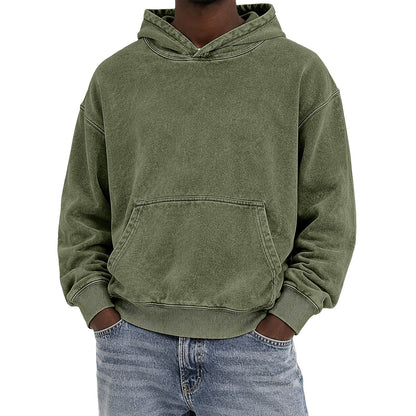 Broken-In Washed Cotton Hoodie
