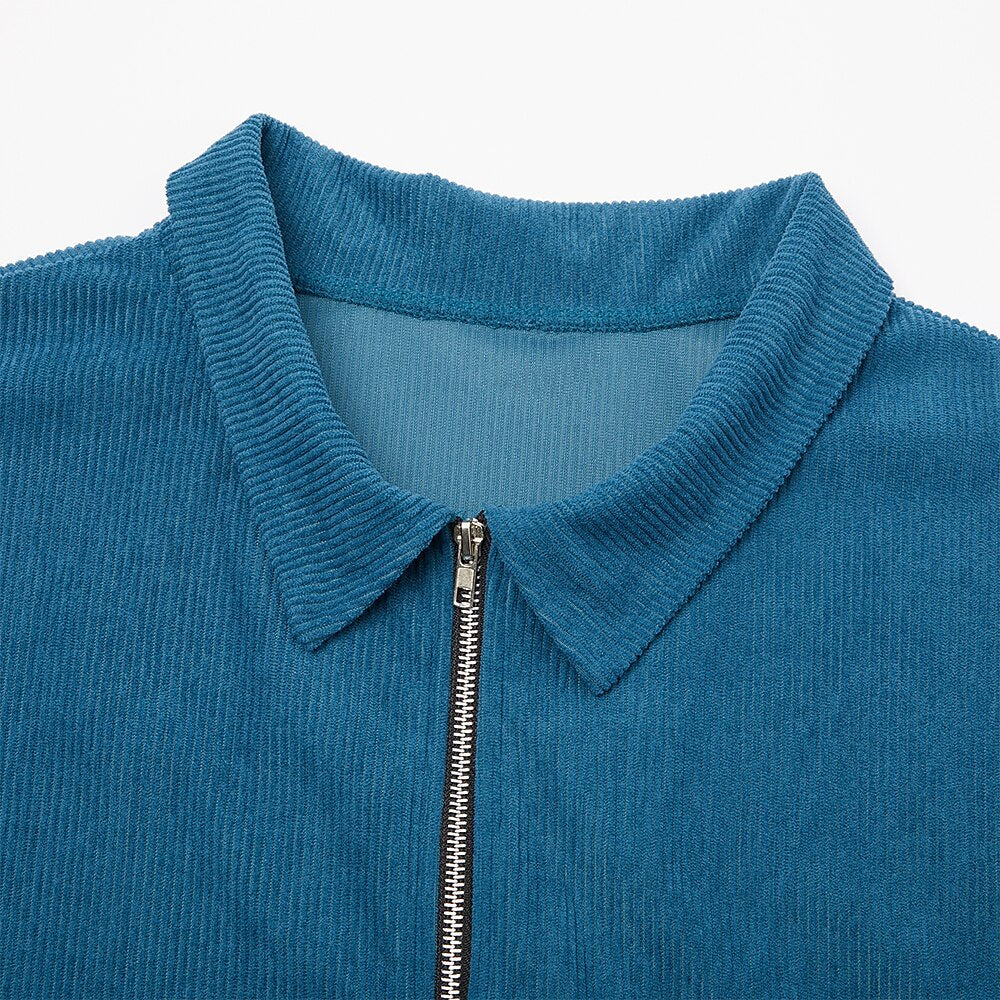 Classic Textured Corduroy Jacket
